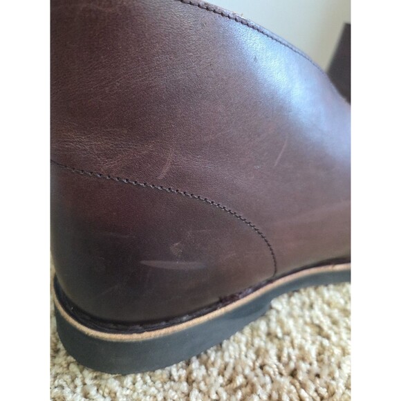 NEW Clarks Originals Desert Men\'s Boot Sz. 12 Burgundy Leather Chukka Crepe Sole main image 8
